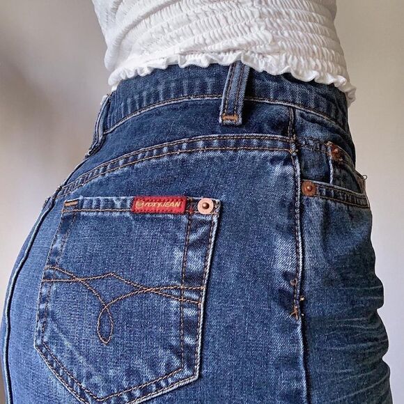 Roxy jeans skirt sz 7 mini - Picture 5 of 8